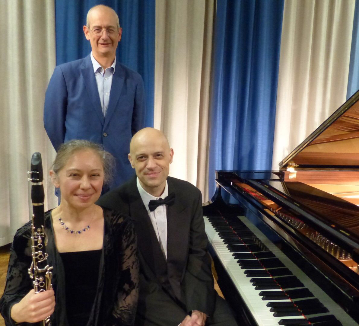 Elaine Cocks and Viv McLean after their NADSA concert